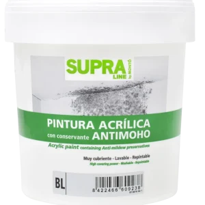 Pintura acrílica antimoho Supra
