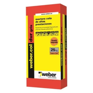 Saco Mortero Cola Weber Col Dur 25KG