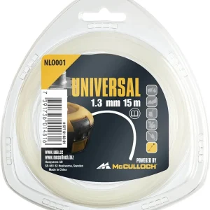 Recambio hilo de nylon redondo para desbrozadora 1.3mmX15m McCulloch NLO001