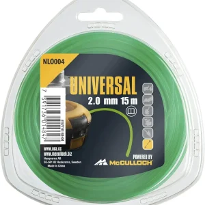 Recambio hilo de nylon redondo para desbrozadora 2.0mmX15m McCulloch NLO004