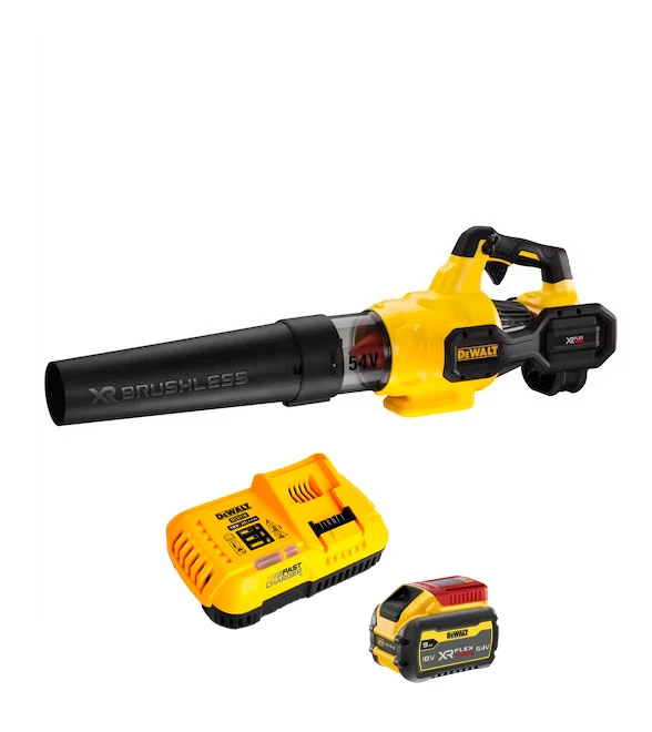 Soplador axial sin escobillas XR Flexvolt con batería 54/18V 3/9Ah Dewalt DCMBA572X1