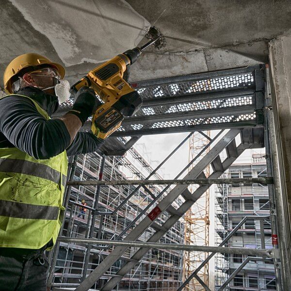 Martillo Flexvolt SDS-MAX Dewalt 54V 6,1J DCH481X2 con baterías 9Ah - Imagen 6