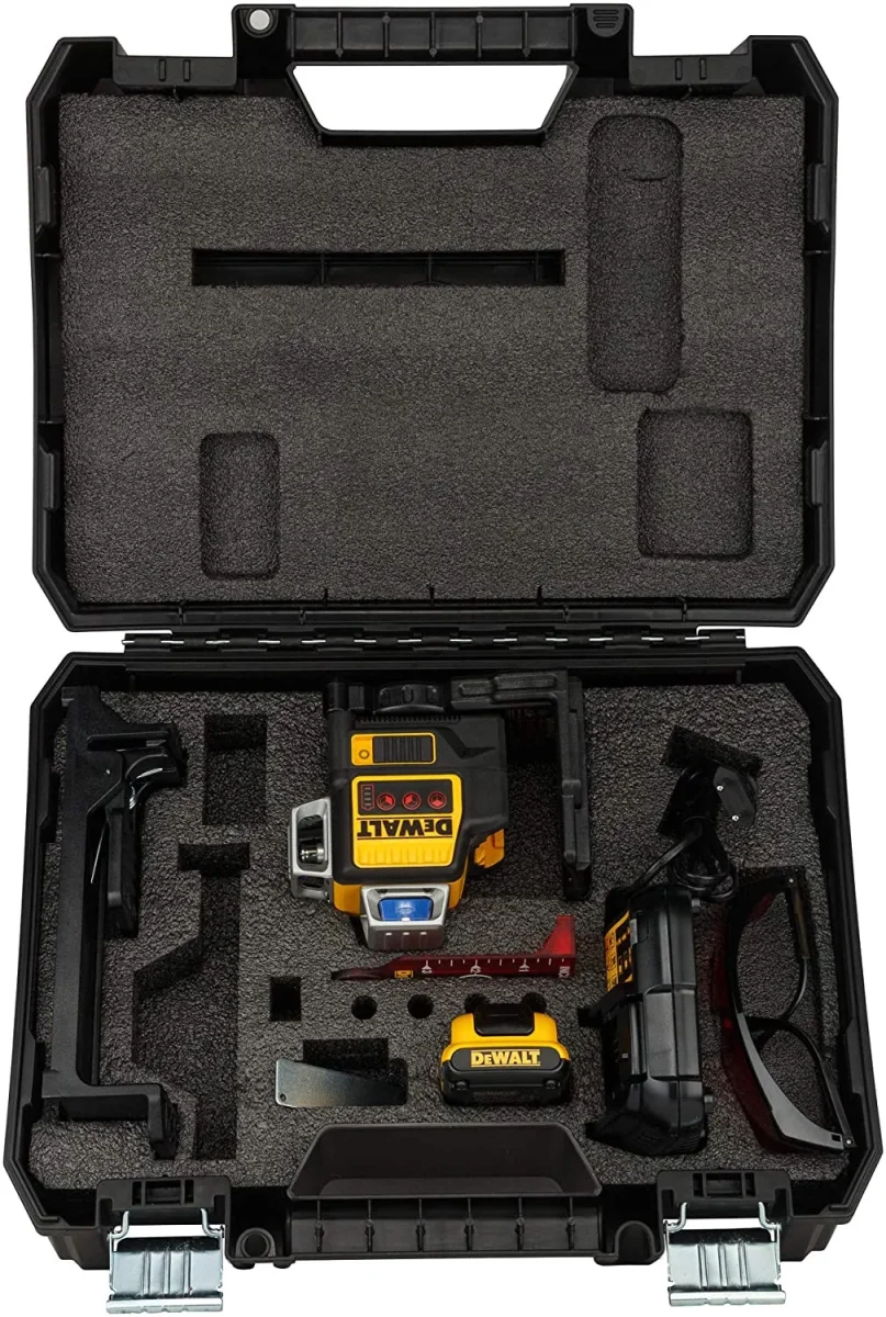 Nivel Láser Autonivelante 3 líneas 360º color rojo DCE089D1R Dewalt - Imagen 5