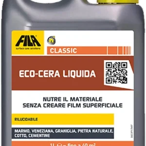Bote Cera líquida para barro, mármol pulido y aglomerados pulidos 1L Fila CLASSIC
