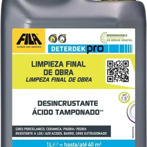 Bote detergente Limpieza final de obra Fila DETERDEK PRO