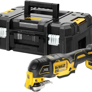 Multiherramienta Oscilante sin Escobillas XR 18V con 35 piezas y maletín Dewalt DCS356NT