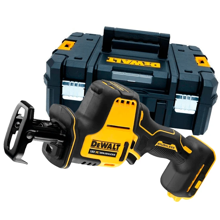 Mini Sierra Sable sin escobillas 18V con maletín Dewalt DCS369NT - Imagen 3