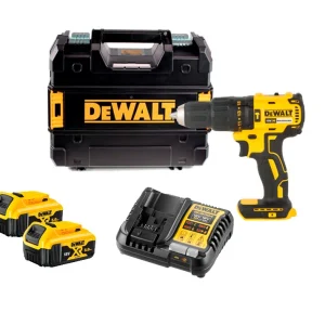 Taladro percutor 18V 2 bat. 5,0Ah con maletín Dewalt DCD778P2T