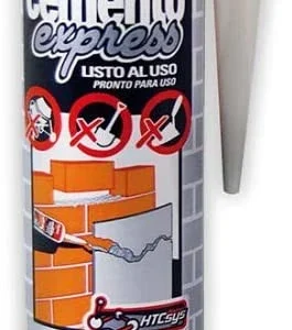 Cartucho Masilla 310ml Fischer Cemento Express Gris Claro