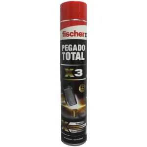 Espuma Adhesivo Pegado Total x3 Fischer 750ml