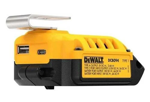 Cargador Portatil 5A USB Dewalt DCB094K - Imagen 4