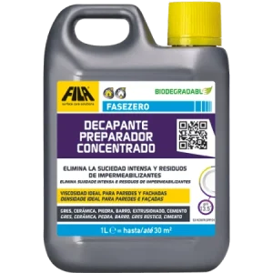 Garrafa Detergente decapante preparador Concentrado 1L Fila FASEZERO