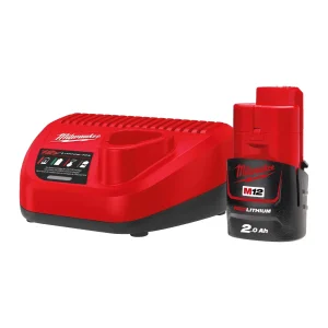 KIT Cargador + Batería 12V 2Ah Milwaukee M12 NRG-201