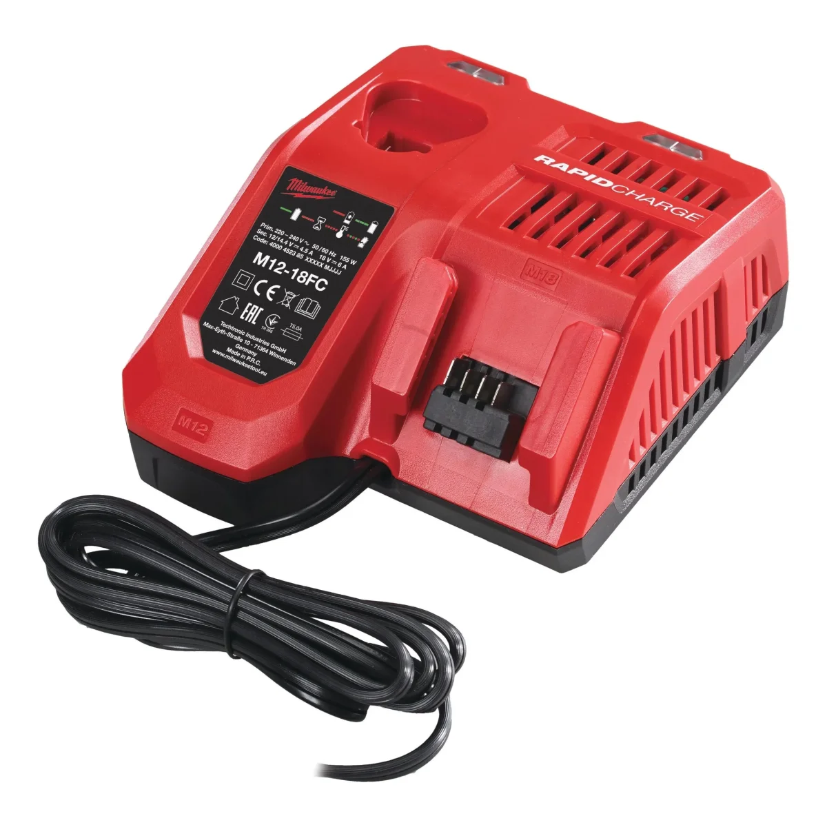 Kit baterías 5Ah y cargador Milwaukee M18 NRGCR-502 - Imagen 6