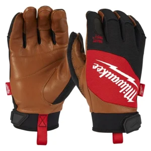 Guantes de piel híbridos Milwaukee HYBRID LEATHER GLOVES