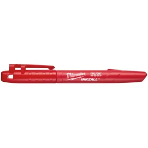Marcador punta fina Rojo INKZALL Milwaukee