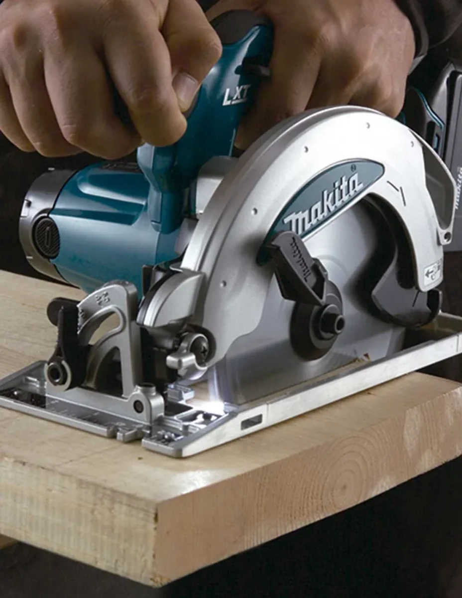 Kit Makita Taladro percutor DHP482 + Sierra Circular DSS610 + 2bat 5Ah + cargador + bolsa DLX2610BL2 - Imagen 6