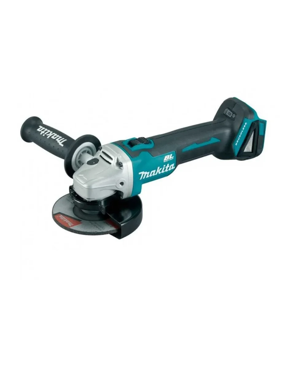 Kit Makita Taladro Percutor DHP482 + Mini-amoladora DGA504 + 2bat 5Ah + cargador + bolsa DLX2504BL2 - Imagen 5