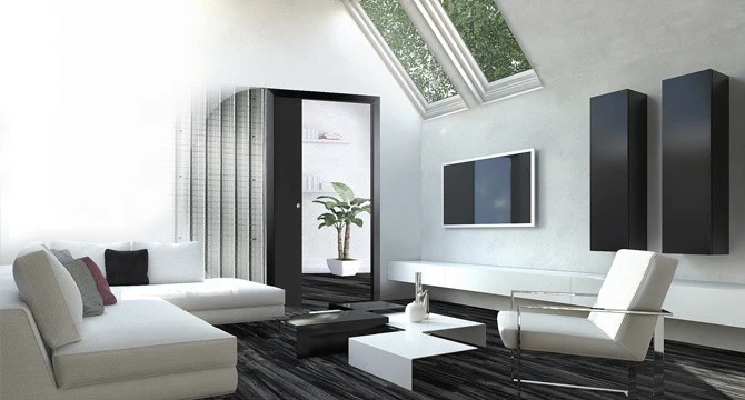 Estructura para Puerta Corredera para Pared de Obra 90mm - Imagen 8