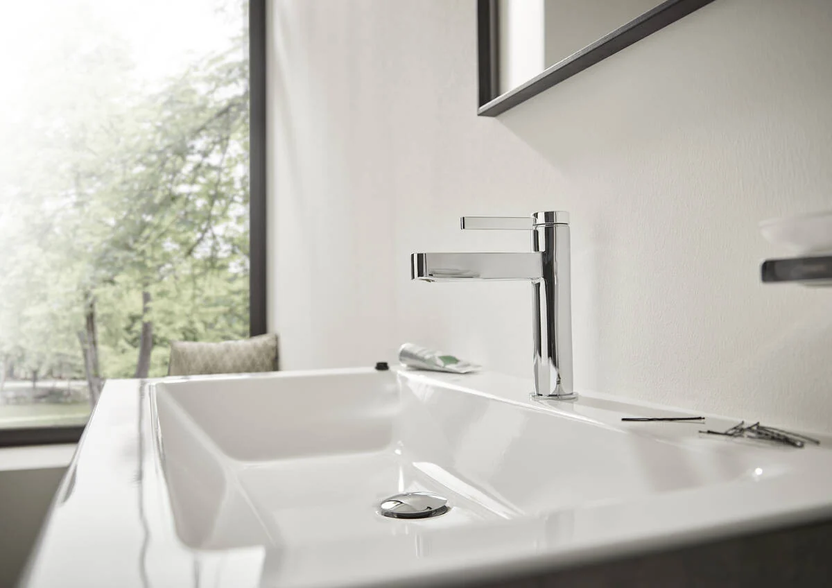 Grifo Lavabo Finoris 100 Cromo Hansgrohe 76010000 - Imagen 3