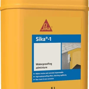 Impermeabilizante de Hormigones y Morteros Sika-1 5kg