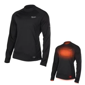 Camiseta interior térmica con batería Redlithium USB Milwaukee L4HBLB-301