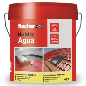 Bote Impermeabilizante Elástico con fibras 4L Fischer