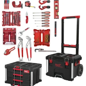 Kit Instalador Packout con 17 herramientas Milwaukee