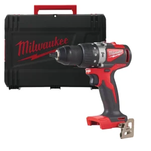 Taladro Percutor 18V 82Nm con maletín Milwaukee M18 BLPD2-0X