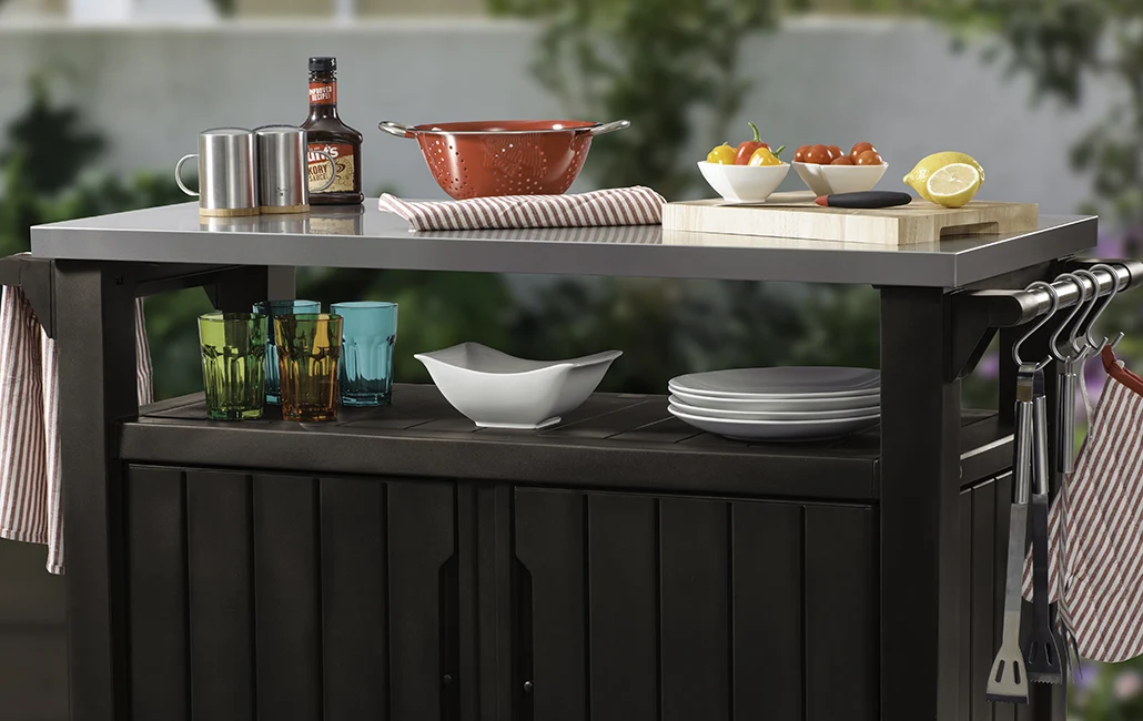 Mesa Supletoria para Barbacoa Unity XL Keter - Imagen 9