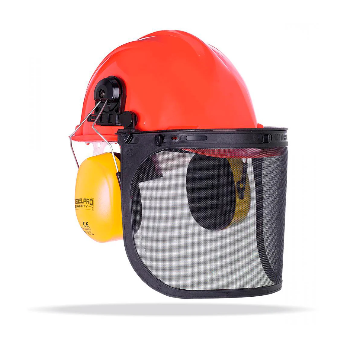 Kit forestal con casco + visor de malla + orejera STEELPRO Marca 2088KFN - Imagen 2