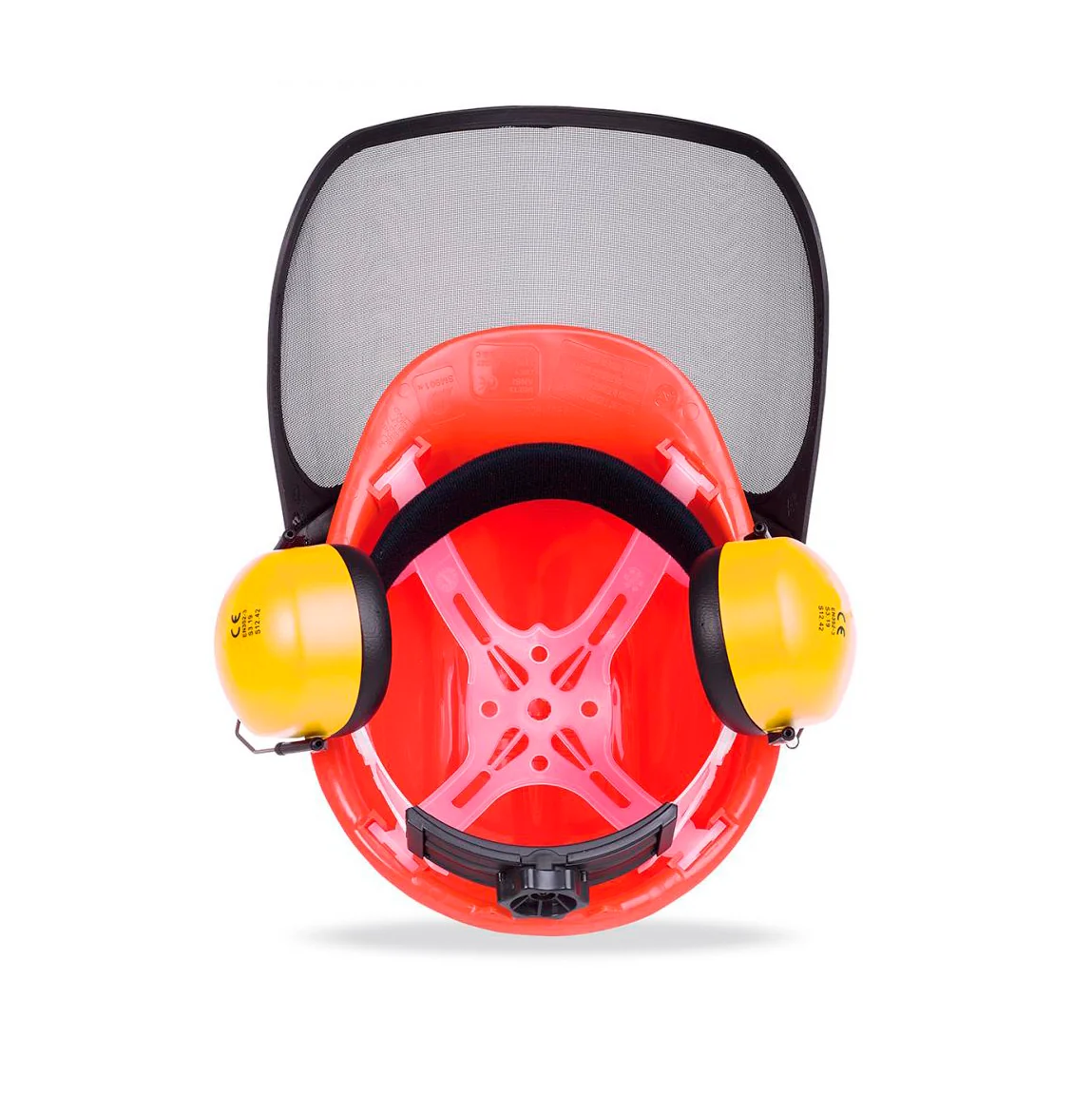 Kit forestal con casco + visor de malla + orejera STEELPRO Marca 2088KFN - Imagen 4