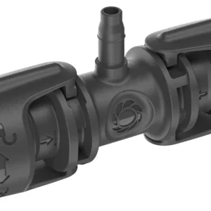 Blister de 4 derivaciones Pieza en T 13 mm / 4.6 mm Gardena Quick Easy 13204-26