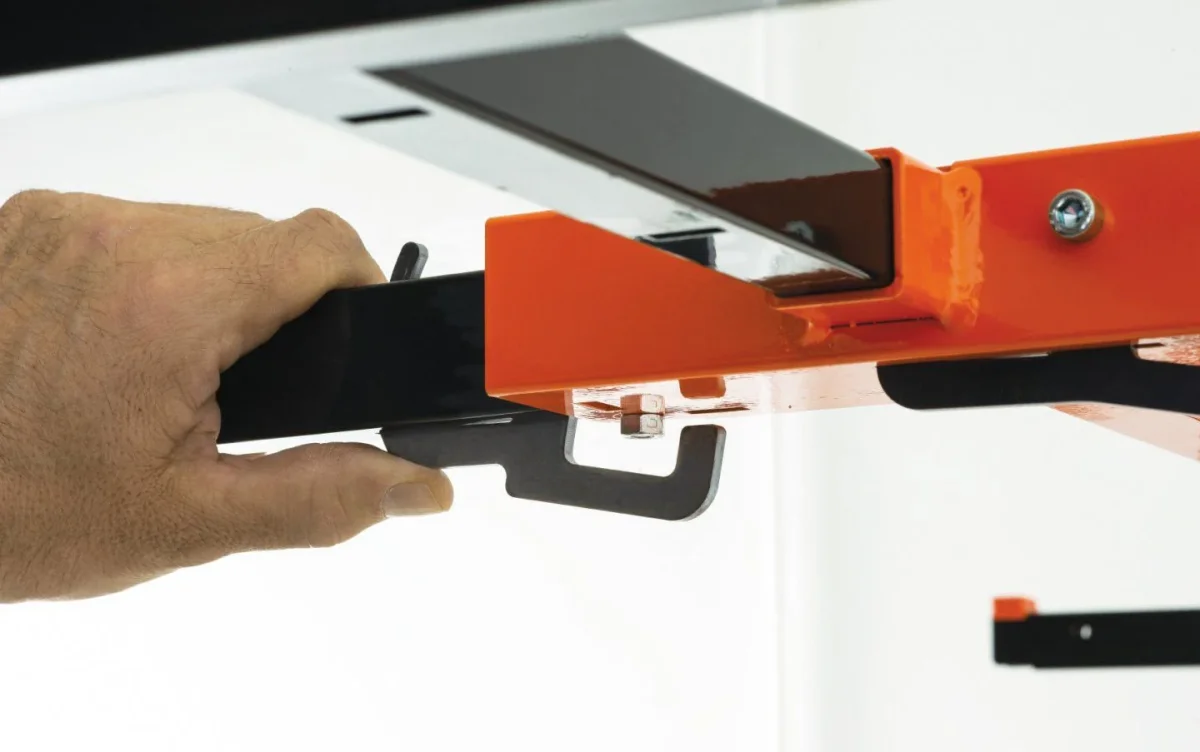 Elevador Levpano 4,5m con plataformas y extensión Mondelin - Imagen 5