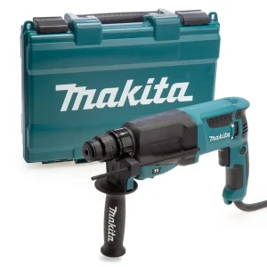 Martillo ligero Makita HR2630 SDS-plus 3 modos - 800 W 26 mm con maletín
