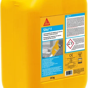 Impermeabilizante de Hormigones y Morteros Sika-1 25kg