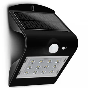 Aplique Pared Solar Guardian Pir IP44 3,2W 400Lm 4000K Luceco LEXS40B40-01