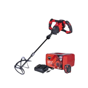 Mezclador eléctrico a batería 18V Rubimix E-10 ENERGY + Batería 5.2Ah + Cargador y Maletín