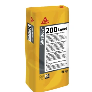 Mortero cementoso para nivelación de pavimentos Sikafloor-200 Level 25kg Sika