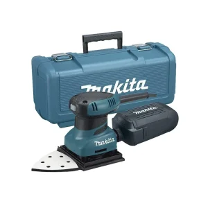 Lijadora orbital Makita BO4565K 200w con 6 lijas y maletín