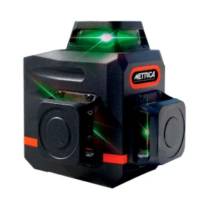 Mini Nivel láser Verde 3 lineas 360 Metrica 3D 60845