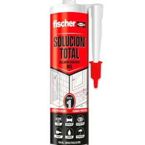 Cartucho Sellante Adhesivo MS Solucion Total 290ml Fischer