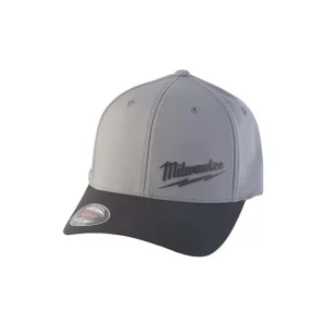 Gorra Performance Gris Oscutro Milwaukee BCP DGR