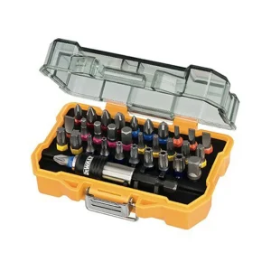 Kit de 32 piezas para Atornillar con Puntas Inviolables Dewalt DT7969