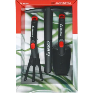 Kit Cultivador Azuela Horquilla y transplantador mango corto de fibra de vidrio Bellota 2994
