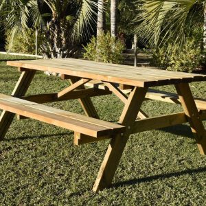 Mesa Picnic 177x152x71cm Faura