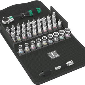 Juego de carraca con vasos y puntas 42 piezas Zyklop Speed All-In Wera 003755