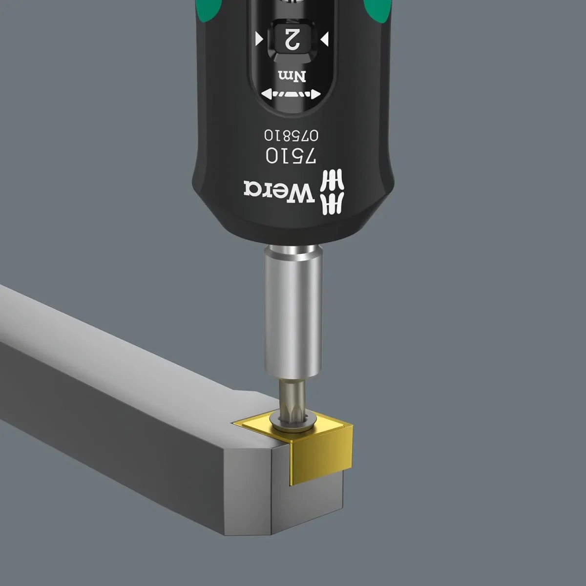 Juego de herramientas de 14 piezas para plaquitas de torneado Safe-Torque Speed Wera 7510/14 - Imagen 3
