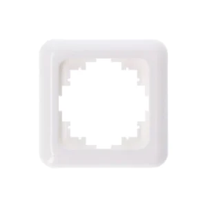 Marco de empotrar Serie Term Blanco 80x80mm EDM 65320