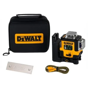 Nivel láser autonivelante USB-C Verde 3 lineas 360º Dewalt DCLE14361GB